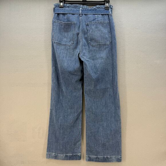 J. Crew Jeans Women's 27 (4) Blue Paper Bag Signature Stretch Preppy Classic - Picture 3 of 13